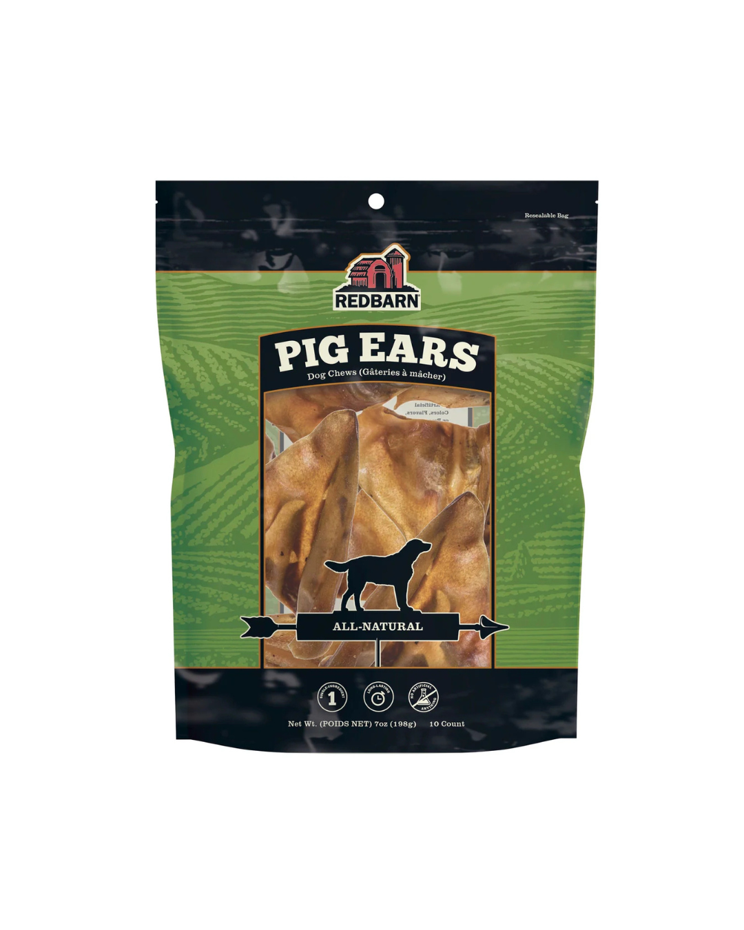 Pig Ears Natural 10pc