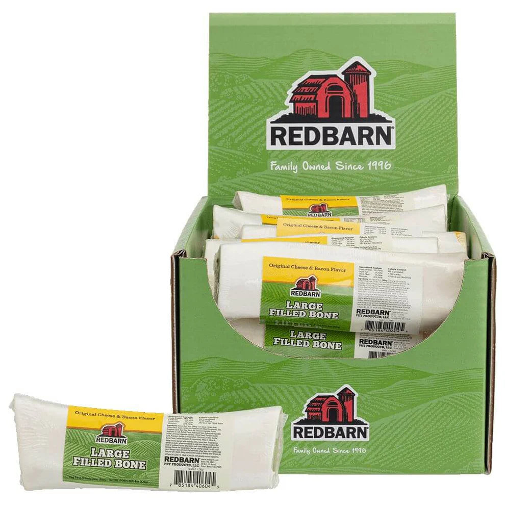 Large Filled Bone Cheese Bacon 15ct