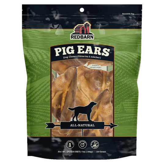 Pig Ears Natural 10pk 8ct