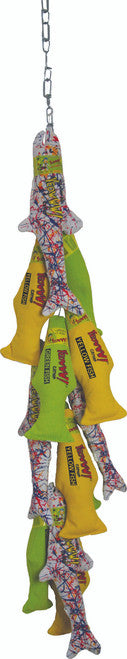 Yeowww! Stringer O'Fish (4 ea. Pollock, Green, Yellow Fish plus free fish stringer)